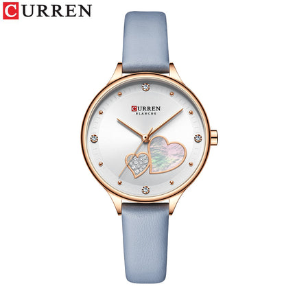 Women's Fashion Watches Leather Strap Quartz Waterproof  Watch for Women-A1