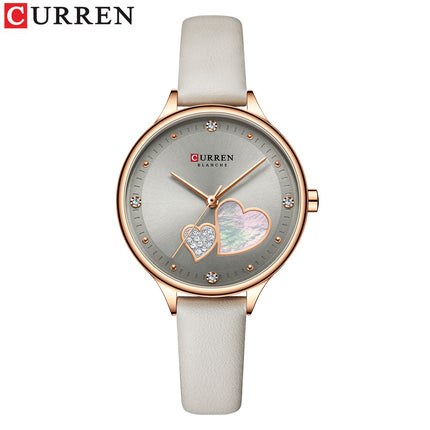 Women's Fashion Watches Leather Strap Quartz Waterproof  Watch for Women-A1