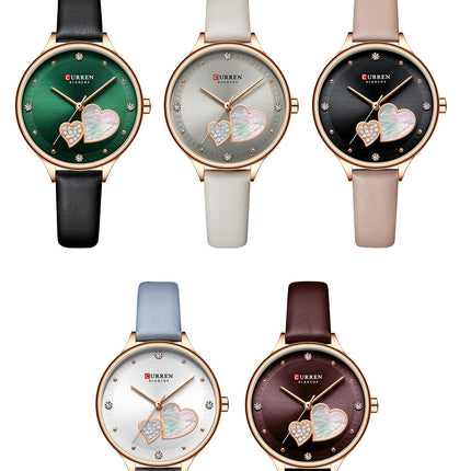 Women's Fashion Watches Leather Strap Quartz Waterproof  Watch for Women-A1