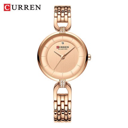 Women's Fashion Watches Stainless Steel Strap Quartz Waterproof  Watch for Women-A4