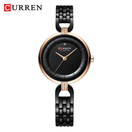 Women's Fashion Watches Stainless Steel Strap Quartz Waterproof  Watch for Women-A4