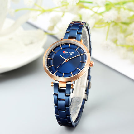 Women's Fashion Watches Stainless Steel Strap Quartz Waterproof  Watch for Women-A5