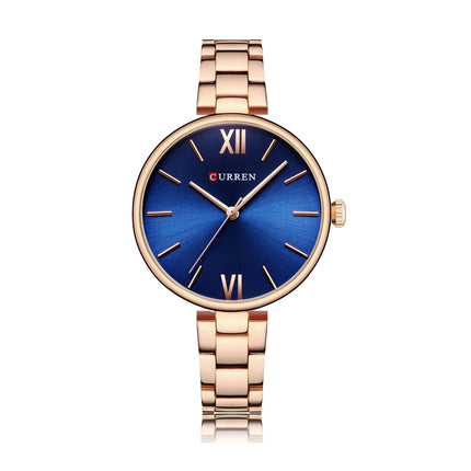 Women's Fashion Watches Stainless Steel Strap Quartz Waterproof  Watch for Women-A6