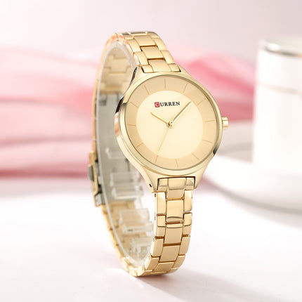 Women's Fashion Watches Stainless Steel Strap Quartz Waterproof  Watch for Women-B2