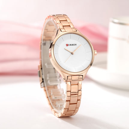 Women's Fashion Watches Stainless Steel Strap Quartz Waterproof  Watch for Women-B2