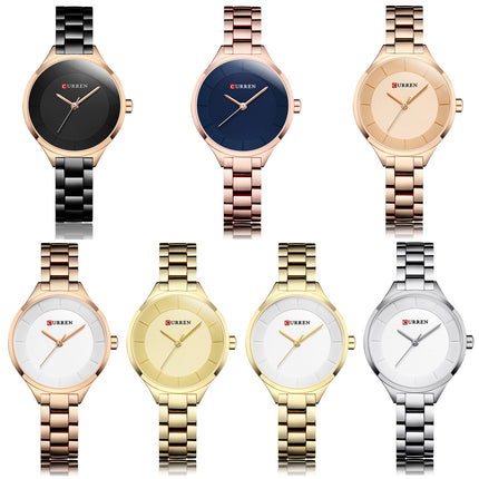 Women's Fashion Watches Stainless Steel Strap Quartz Waterproof  Watch for Women-B2