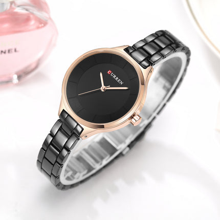 Women's Fashion Watches Stainless Steel Strap Quartz Waterproof  Watch for Women-B2