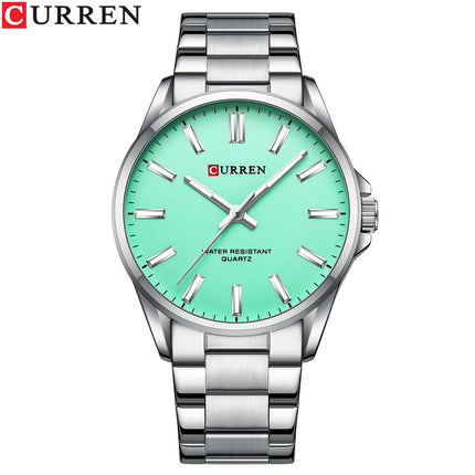 Couple Watches Steel Strap Men's Watches Fashionable Women's Watches Business Quartz Watches