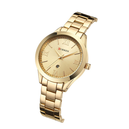 Women's Watches Fashion Watches Simple Analog Quartz Watch Female Waterproof Business Calendar Wristwatch