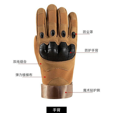 Men's Tactical Gloves Touch Screen Airsoft Motorcycle Hunting Outdoor Fighting Training Combat