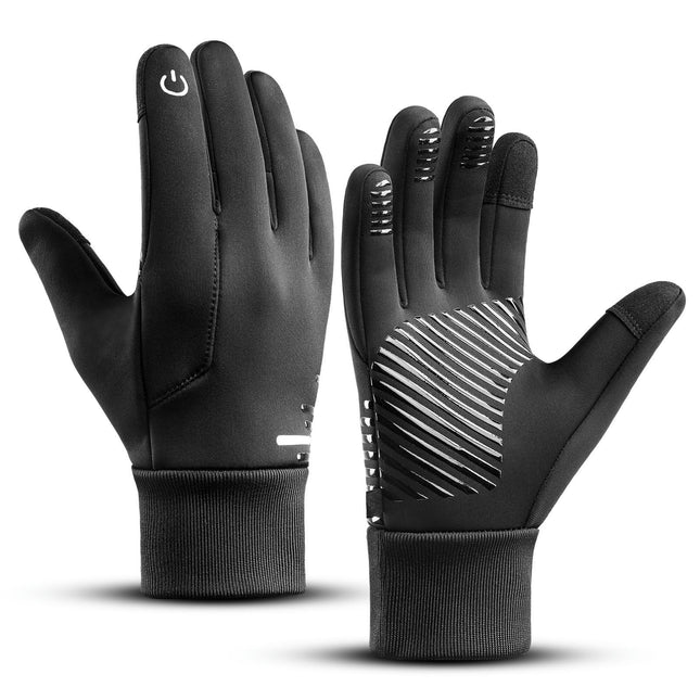 Winter Warm Gloves-Waterproof Touch Screen Gloves for Running, Riding, Cycling and Other Outdoor Sports