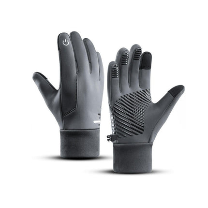 Winter Warm Gloves-Waterproof Touch Screen Gloves for Running, Riding, Cycling and Other Outdoor Sports