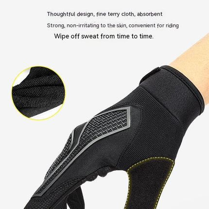 Mountain Bike Gloves Padded Cyclocross Cycling Gloves Breathable Anti-slip Shock Absorbing Cycling Gloves