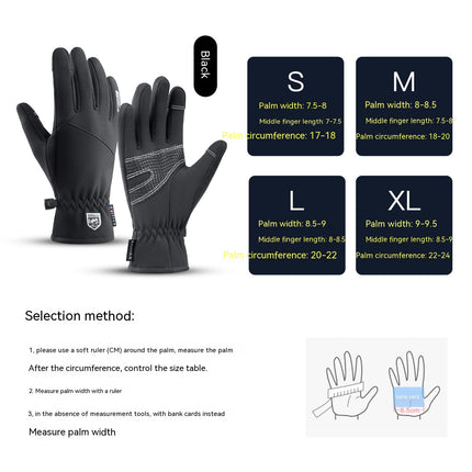 Winter Gloves Women Men,Touch Screen Warm Gloves Ski Gloves Windproof Thermal Snow Gloves