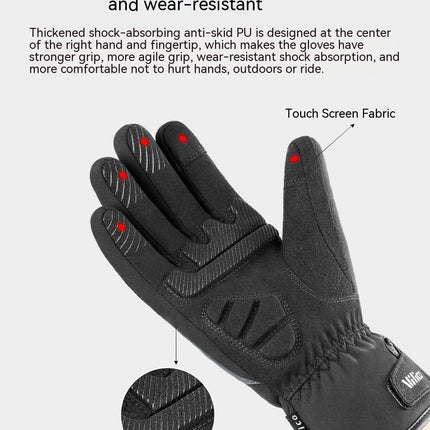 Ski Gloves,  Winter Waterproof Gloves for Men Women, Snow Gloves with Upgraded Fingertip Touch Screen