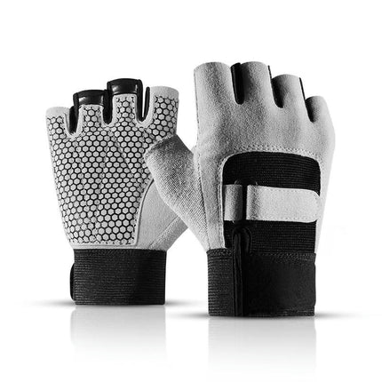 Men's/Women's Cycling Gloves Non-slip Breathable Shock Absorbing Gloves Half Finger Gel Pad Gloves