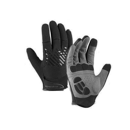 Men's and Women's Cycling Gloves Full Finger MTB Gloves, Anti-slip Breathable Touchscreen MTB Road Bike Gloves