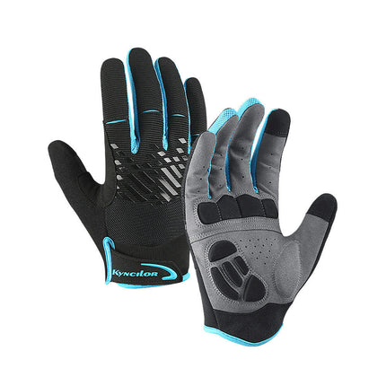 Men's and Women's Cycling Gloves Full Finger MTB Gloves, Anti-slip Breathable Touchscreen MTB Road Bike Gloves