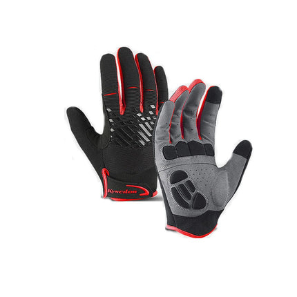 Men's and Women's Cycling Gloves Full Finger MTB Gloves, Anti-slip Breathable Touchscreen MTB Road Bike Gloves