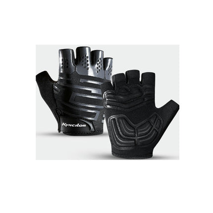 Unisex Sports Gloves - Breathable Non-slip Fitness Gloves - Bicycle Riding Half Finger Gloves