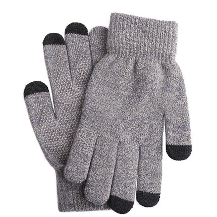 Winter Warm Gloves 3 Finger Touch Screen Texting Mittens Men Women Running Hiking Outdoor Gloves