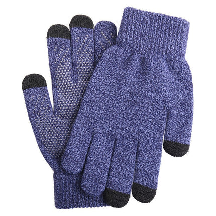 Winter Warm Gloves 3 Finger Touch Screen Texting Mittens Men Women Running Hiking Outdoor Gloves