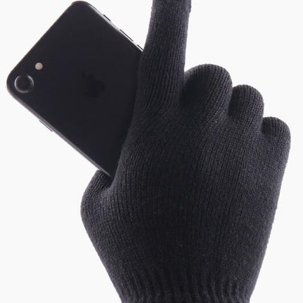 Winter Warm Gloves 3 Finger Touch Screen Texting Mittens Men Women Running Hiking Outdoor Gloves