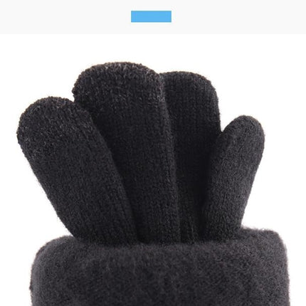 Winter Warm Gloves 3 Finger Touch Screen Texting Mittens Men Women Running Hiking Outdoor Gloves