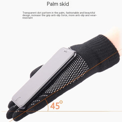 Winter Warm Gloves 3 Finger Touch Screen Texting Mittens Men Women Running Hiking Outdoor Gloves