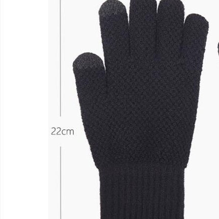 Winter Touch Screen Mittens Stretchy Knit Touchscreen Mittens Unisex Warm Typing Texting Mittens for Women and Men