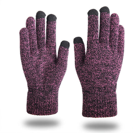 Men or Women's Winter Touch Screen Magic Gloves Warm Knit Gloves Typing Texting Gloves