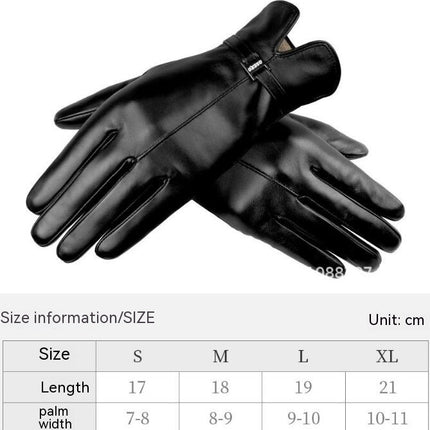 Genuine Sheepskin Leather Gloves for Women, Winter Warm Touchscreen Gloves Thinsulate Lined, Driving Motorcycle Gloves