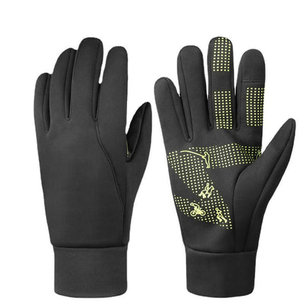 Men's and Women's Cold Weather Gloves - Winter Riding Gloves with Touch Screen, Waterproof Warm Gloves