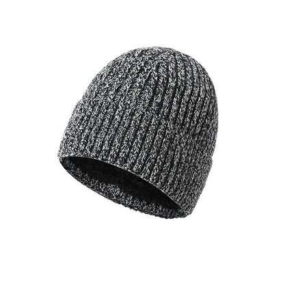 Men's Women's Warm Beanies, Fleece Lined Winter Warm Hat, Unisex Fashion Knit Cuffed Hat