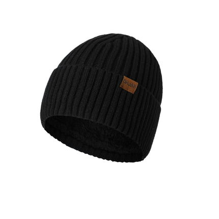 Men's Women's Warm Beanies, Fleece Lined Winter Warm Hat, Unisex Fashion Knit Cuffed Hat