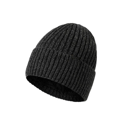 Men's Women's Warm Beanies, Fleece Lined Winter Warm Hat, Unisex Fashion Knit Cuffed Hat