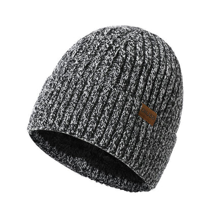 Men's Women's Warm Beanies, Fleece Lined Winter Warm Hat, Unisex Fashion Knit Cuffed Hat