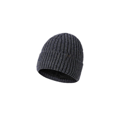 Men's Women's Warm Beanies, Fleece Lined Winter Warm Hat, Unisex Fashion Knit Cuffed Hat