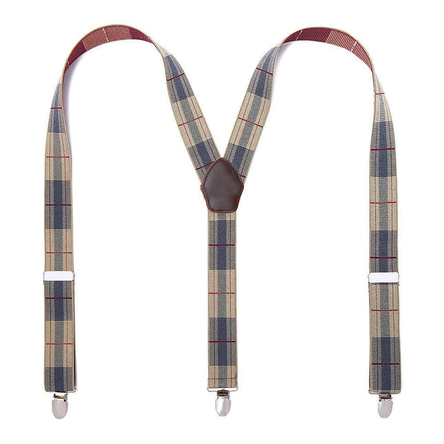 Suspenders for Men 3 Clips Adjustable Suspenders Heavy Duty Unisex Suspenders Y-Back