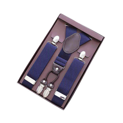 Suspenders for Men - Adjustable Unisex Y Shape Men's Suspenders Heavy Duty Strong Clips