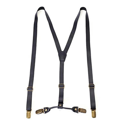 Leather Suspenders For Men/Women Adjustable Y Shape Suspenders For Men Mens Suspenders