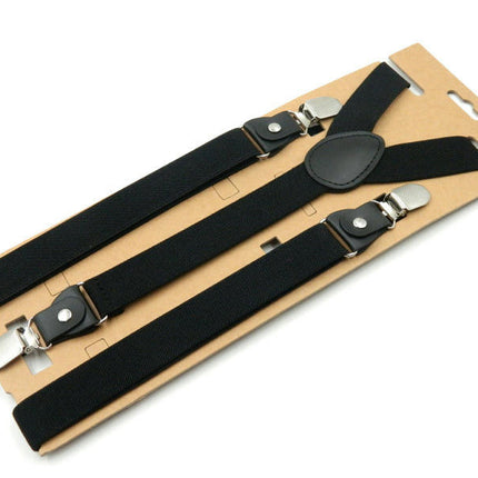 Mens Suspenders Adjustable Elastic Heavy Duty Y Shape Strong Clips Suspender Braces Womens Suspenders