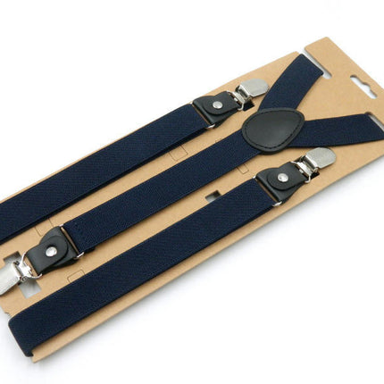 Mens Suspenders Adjustable Elastic Heavy Duty Y Shape Strong Clips Suspender Braces Womens Suspenders