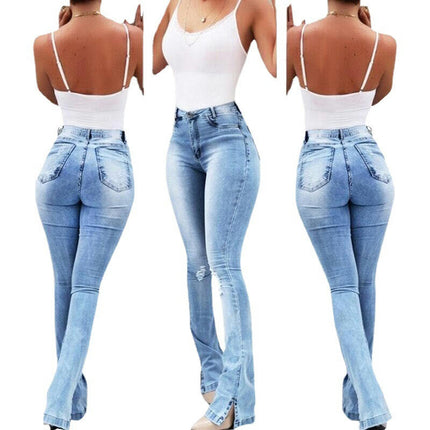 Bell Bottom Jeans for Women High Waisted Flare Stretch Denim Pants