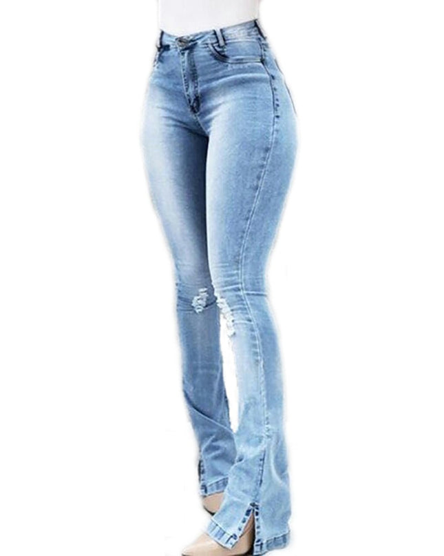 Bell Bottom Jeans for Women High Waisted Flare Stretch Denim Pants