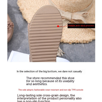 Wedge Sandals For Women Open Toe Ankle Strap Espadrille Wedge Sandal Low Heel Flatform