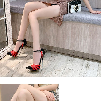 Women's High Heels for Women Stiletto Pumps Closed Pointed Toe Dress Sandals