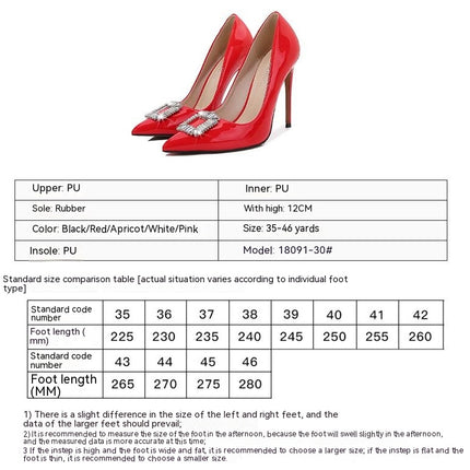 Women's Stiletto High Heels Pumps Closed Toe Dress Heels