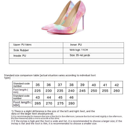 Women's Stiletto High Heel Dress Pointed Toe Shoe Pump Shoes