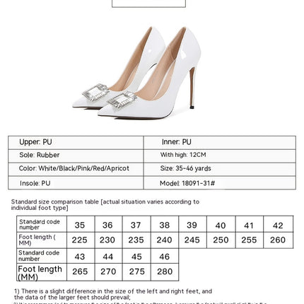 High Heels for Women, Pointed Toe Dress Shoes Stiletto Heels Pumps